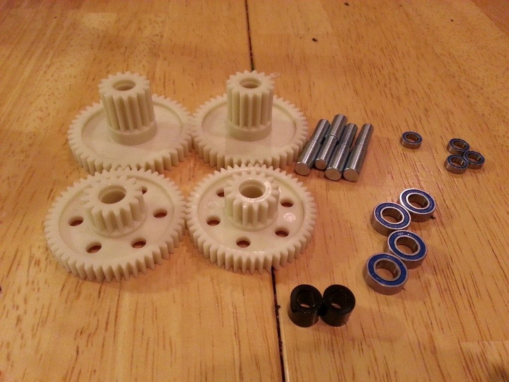 Parts needed for step 12
