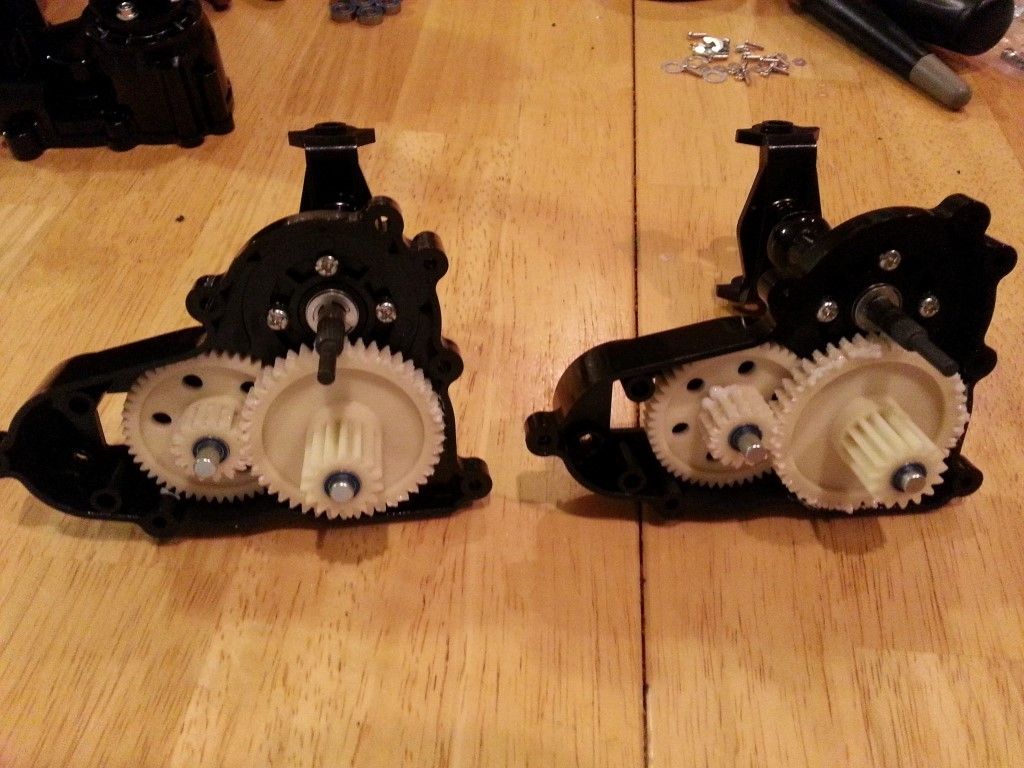 Counter gears attached