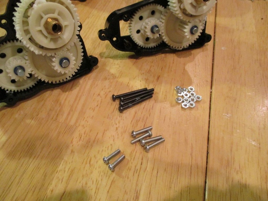 Parts needed for step 14