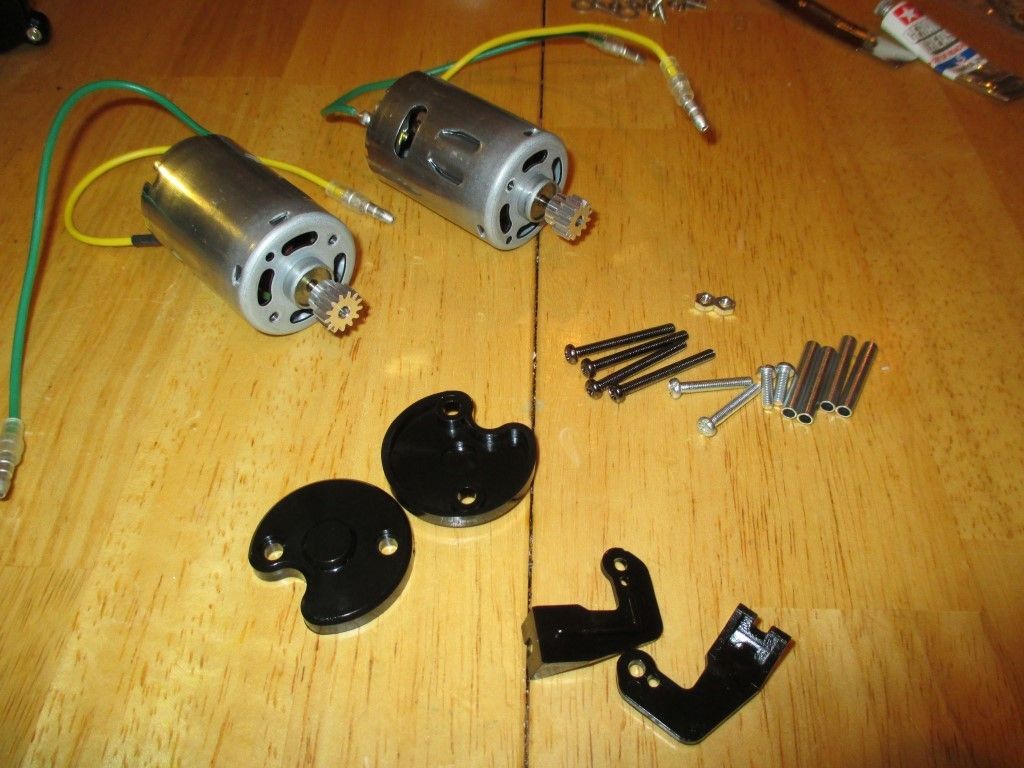Parts needed for step 16