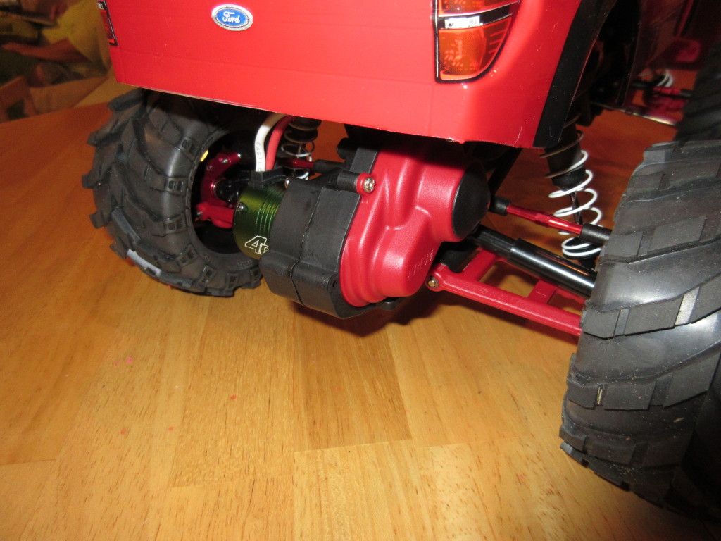 RPM red gear cover